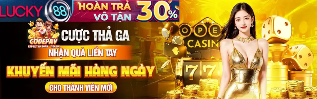 Trò chơi Slot game đa dạng tại cdbet hiện đang mở